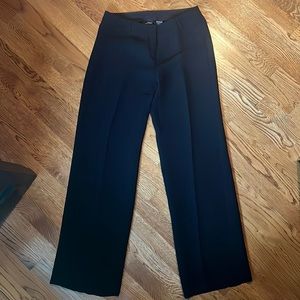 Express size 3/4 long black dress pants